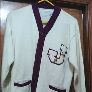 Vintage Letterman's Cardigan Pinup Rockabilly